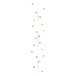 Perchero Bill Vertical, blanco