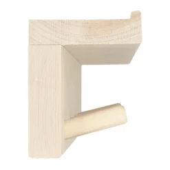 Perchero con estante Alley, Abedul