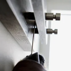 Perchero Cutter, Teca, 5 pomos