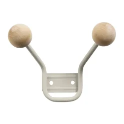 Perchero de pared Bill XXS, Greige