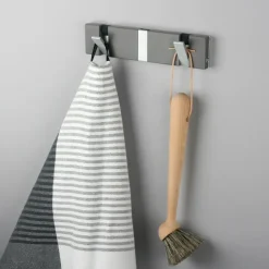 Perchero de pared Knax 20 cm, gris