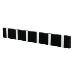 Perchero de pared Knax 60 cm, negro-gris
