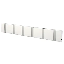 Perchero de pared Knax 60 cm, blanco-gris