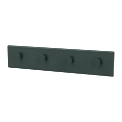 Perchero Montana Coat Racks 4 ganchos, BlackJade