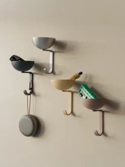 Perchero Nest, gris oscuro