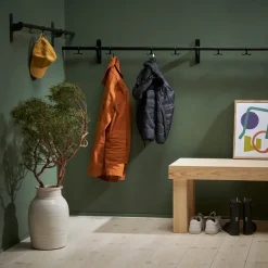 Perchero Nostalgi, Cobre, base blanca