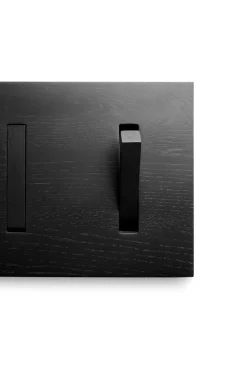 Perchero Utilitile wall hanger, Lackad ek-black-large