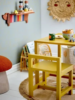 Puf Bertil Ø37 cm, Seta