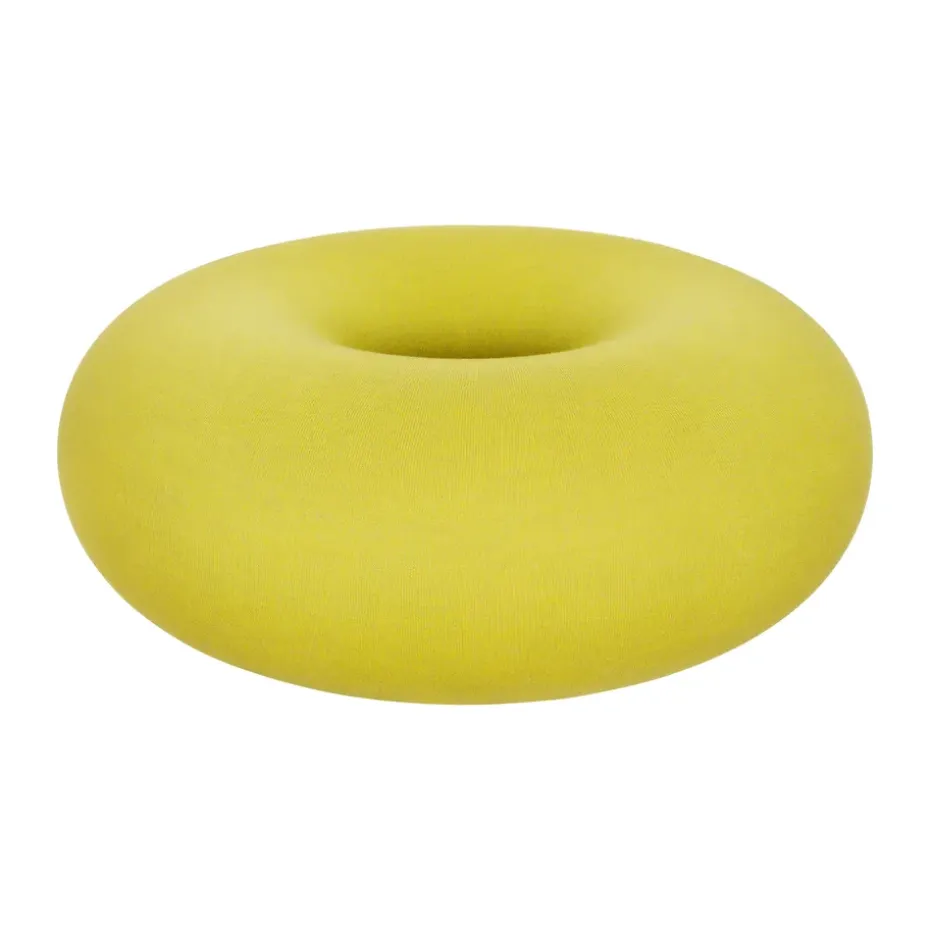 Puf Boa Ø114 cm, Sulfur yellow