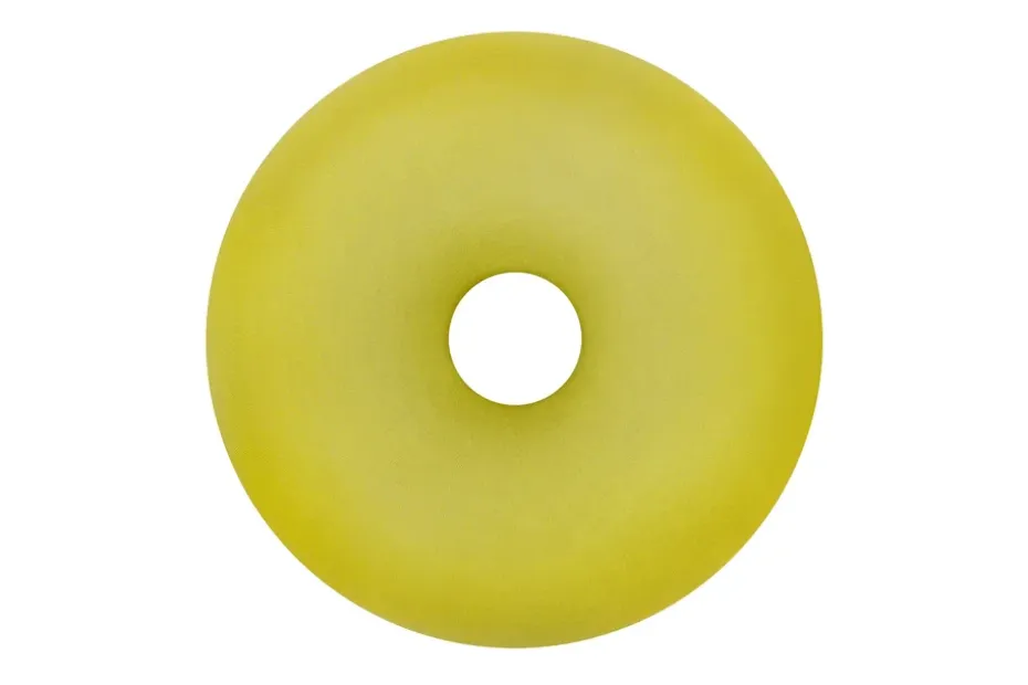 Puf Boa Ø114 cm, Sulfur yellow