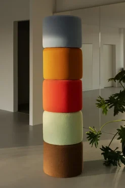 Puf Bon Ø50x41 cm, Sawdust