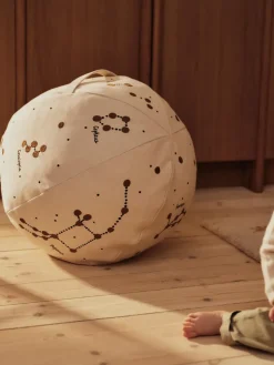 Puf de asiento Constellation, Undyed, Ø50 cm