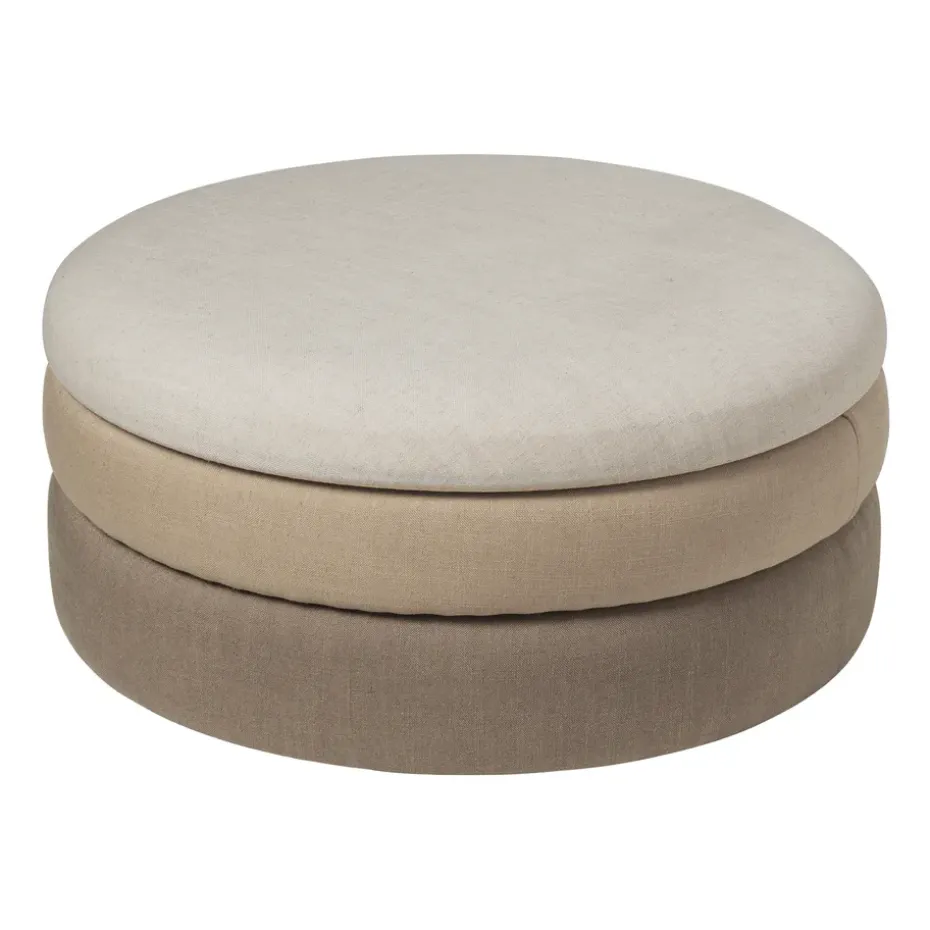 Puf Pond 30 cm, Beige shades