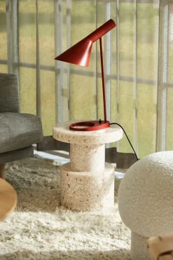 Pufe Uno Ø50 cm, Cream