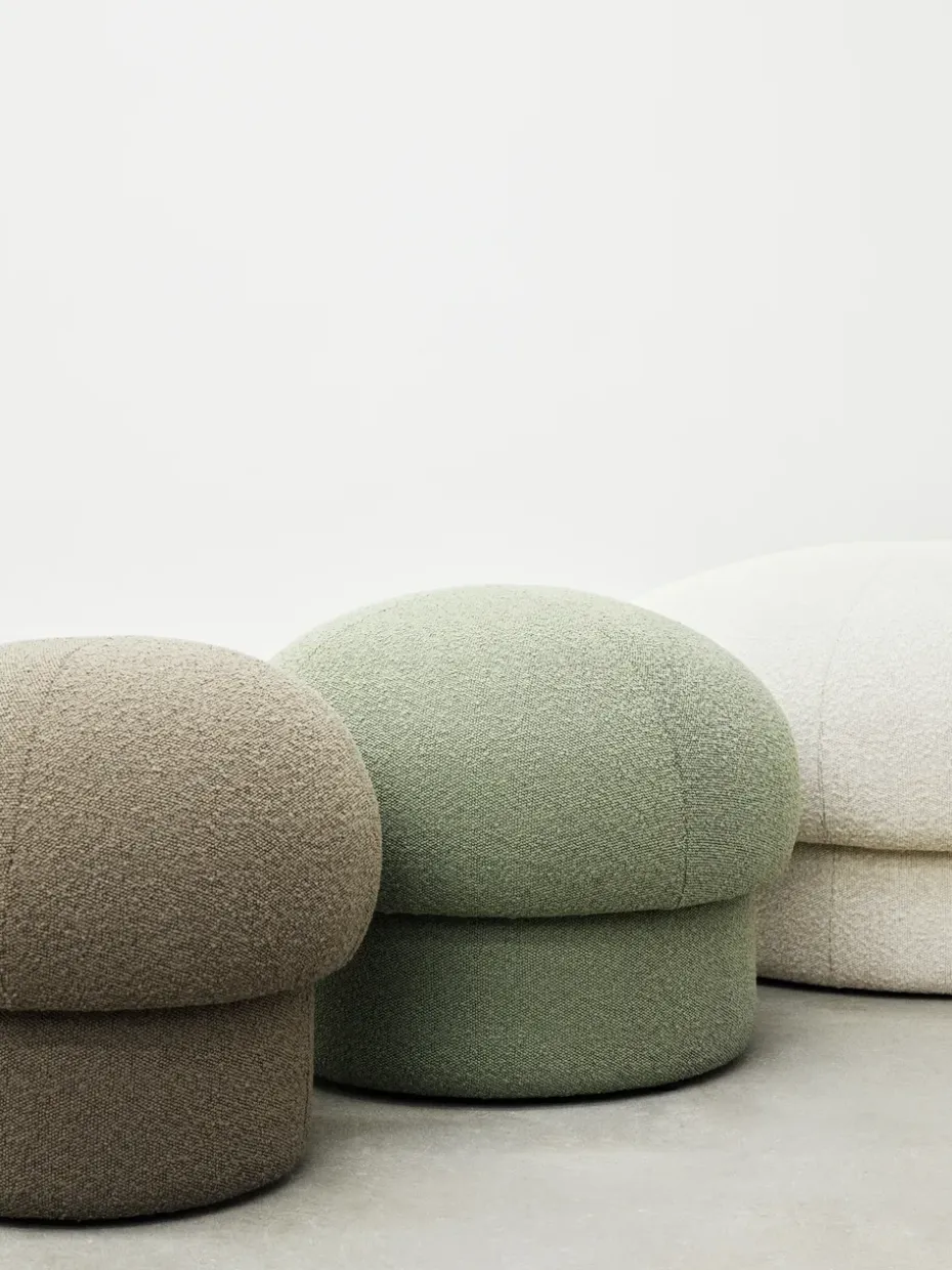 Pufe Uno Ø65 cm, Cream