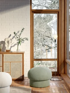 Pufe Uno Ø65 cm, Green