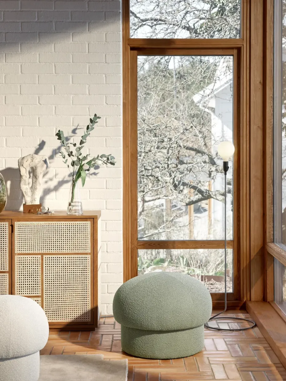 Pufe Uno Ø65 cm, Green