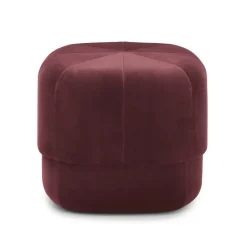 Puff Circus, rojo oscuro