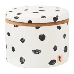 Puff con almacenamiento Pippi Ø40x30,5 cm, Multi