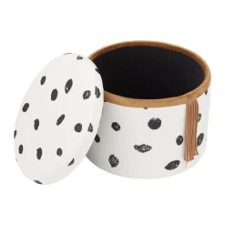 Puff con almacenamiento Pippi Ø40x30,5 cm, Multi