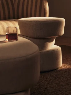 Puff de asiento Plyo staple, Off-white