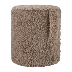 Puff de asiento Teddy, Fungi, Ø35 × 40 cm
