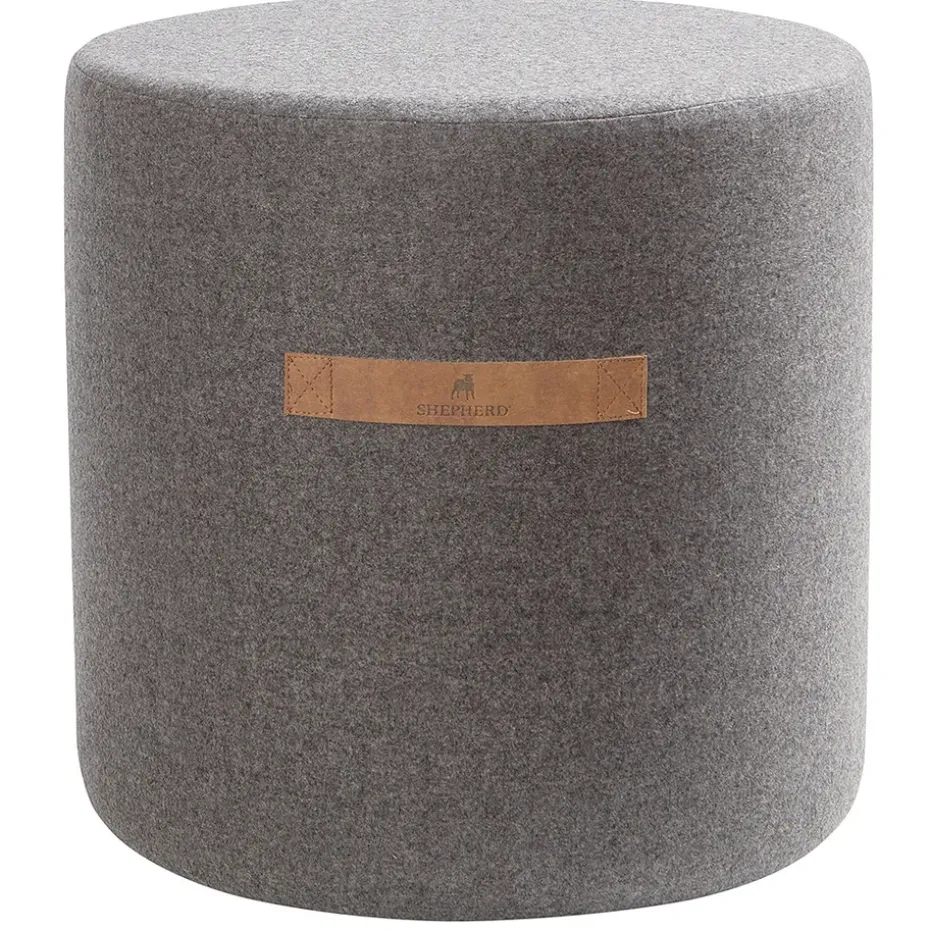 Puff Sara 40 cm, granito