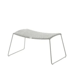 Reposapiés Breeze, White grey