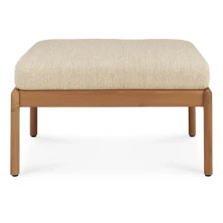 Reposapiés Jack outdoor teak, Natural