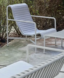 Reposapiés Palissade Ottoman, Sky grey