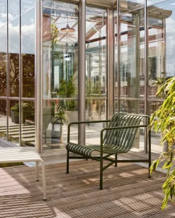 Reposapiés Palissade Ottoman, Sky grey