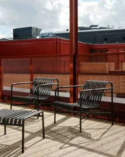 Reposapiés Palissade Ottoman, Anthracite