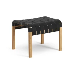 Reposapiés Primo roble aceitado, negro