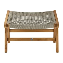 Reposapiés Sandvik, Teca