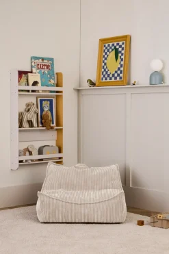 Saco de asiento Kid's Base, Blanco natural