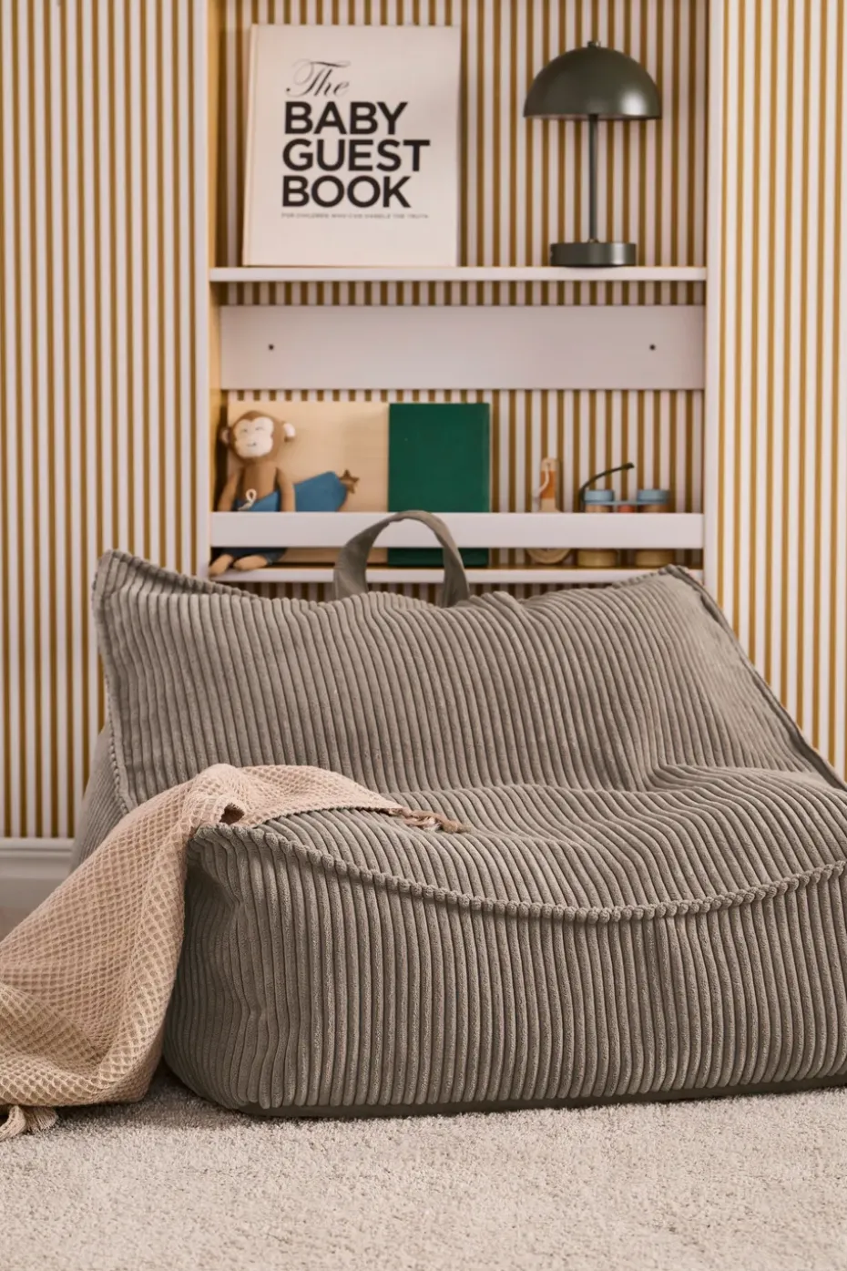 Saco de asiento Kid's Base, Marrón