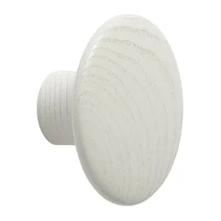 Set de 5 colgadores The dots, Off White