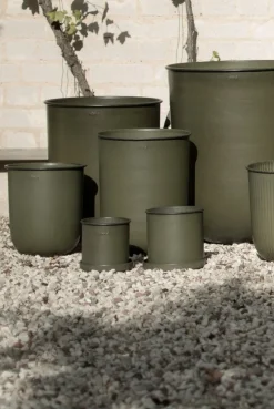 Set de 2 macetas Plant pot small, Green