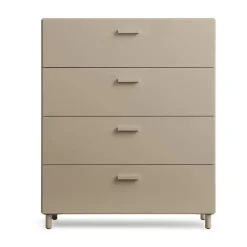 Set de 4 patas Relief, Beige