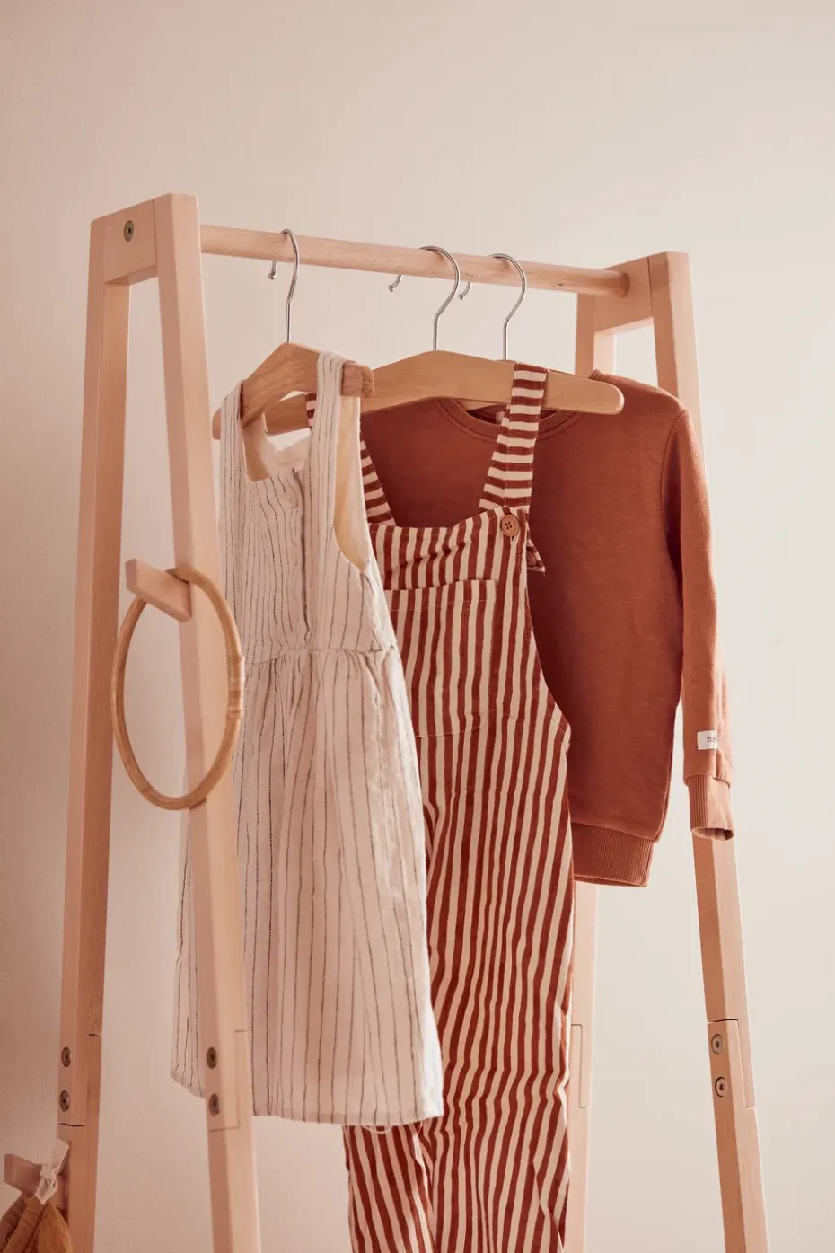 Set de 3 perchas Saga blonde, Haya