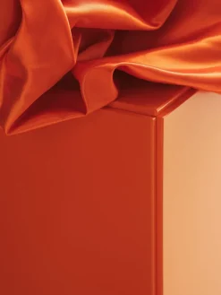 Set de 2 pies de conexión Relief, Naranja