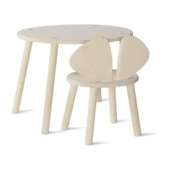 Set silla + mesa infantil Mouse, Abedul