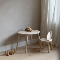 Set silla + mesa infantil Mouse, Abedul