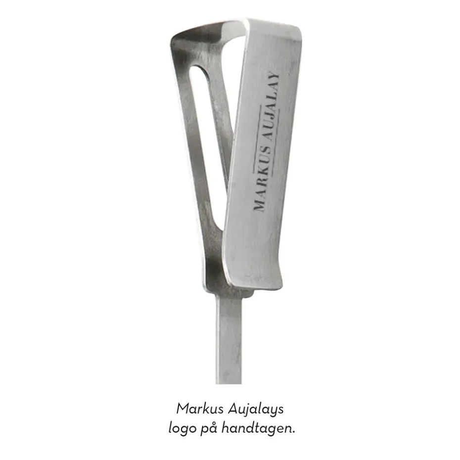 Setd e brochetas Markus 8 piezas 16x37 cm, Silver