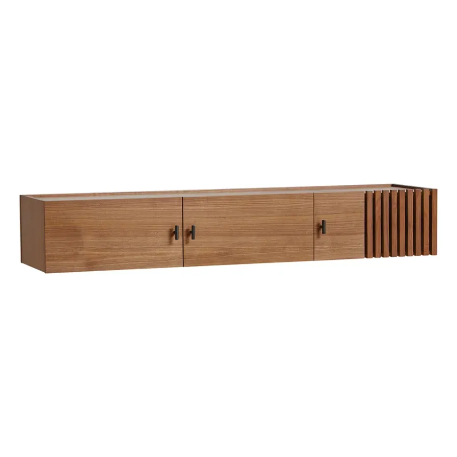 Sideboard de pared Array, 150 cm, Nogal