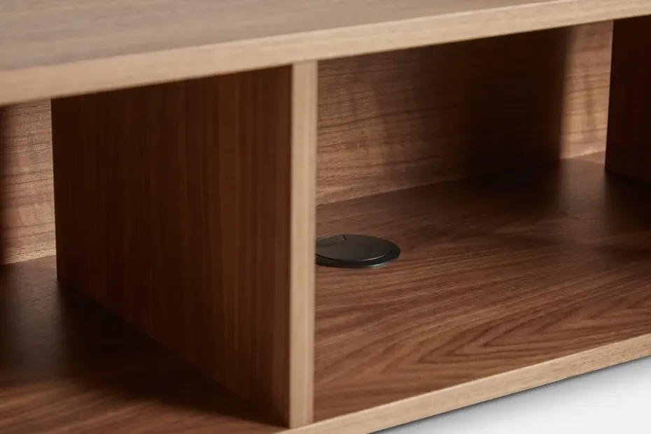 Sideboard de pared Array, 150 cm, Nogal