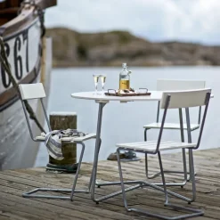 Silla 1, Pino aceitado-galvanizada en caliente