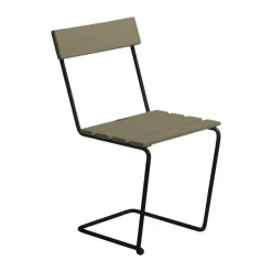 Silla 1, Verde claro roble-negro