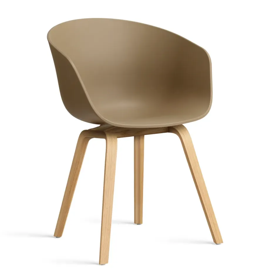 Silla About a Chair 22, 2.0 , Arcilla-estructura de roble lacado