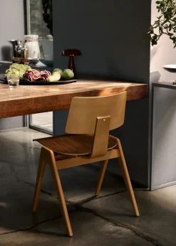 Silla auxiliar Daystak RD1, Beech-walnut